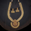 Gold-Plated Necklace Set with Stones & Beads