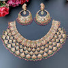 HEAVY REGAL BRIDAL JADAU JAAL NECKLACE SET