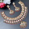 MULTICOLOURED JADAU NECKLACE SET