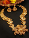 Laxmi Mata Long Temple Jewellery Set