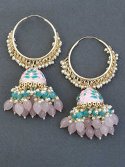 BLUSH MANITHA SATRANGI HOOPS