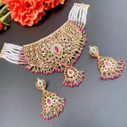 BRIDAL JADAU NECKLACE SET