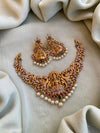 Lakshmi necklace with earrings