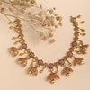 Antique Gold Plated Stone Necklace Set