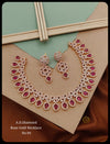 Red diamond AD Necklace set