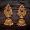 Gold-Plated Traditional Jhumka Earring