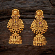 Synthetic Stones & Beads Antique Earring