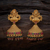 Gold-Plated Traditional Jhumka Earrings