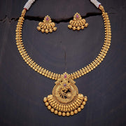 Gold Plated Antique Necklace