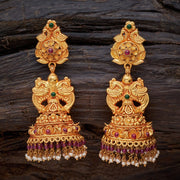 Silver Temple Earring