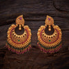 Silver Chandbali Earrings